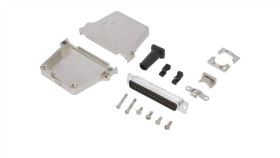 Dtzfrg-37Mssl D-Sub Męskie Proste Lutowanie Na Przewód Gold Flash Pin 37