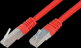 PKN-STP-KAT6 3.0 RT Patch cable Cat.6, S/FTP, 3 m, red