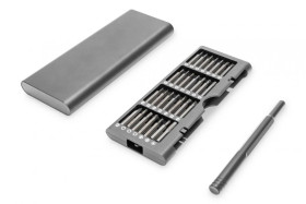 Zestaw narzędzi do prac precyzyjnych, 57 części, śrubokręt/wkrętak DA-70360