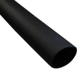 Koszulka termokurczliwa z klejem czarna 9.5mm