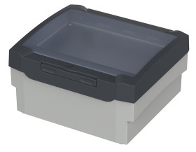 Szafka ścienna rozdzielcza 204 mm 229 mm 116mm ABS, poliwęglan Bopla RAL 7035