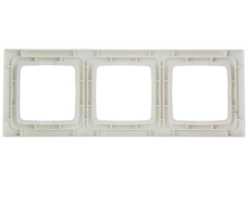 KARO Ramka potrójna do łączników IP44 ecru perłowy RH-3S/42