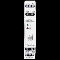Przekaźnik bezpotencjałowy PEM-10/16A 250VAC TH-35