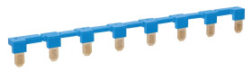Mostek grzebieniowy 8-polowy niebieski do gniazd GZP80 i przekaźników PUSH-IN PI84, PI85, PI84P, PI85P - ZGZP80-8 BE 2616321