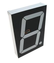 WYŚWIETLACZ LED ZIELONY 1 CYFRA 2.3" WSPÓLNA ANODA