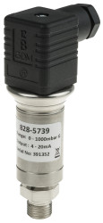 Czujnik ciśnienia 1bar Prąd RS PRO Olej, woda 4 → 20 mA