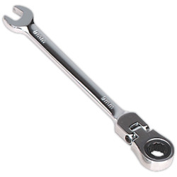 Sealey FHRCW08 Flexible Head Ratchet Combination Spanner 8mm