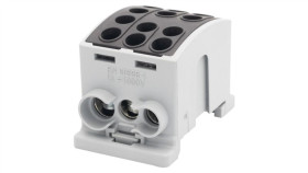 Zacisk Hlk 125A-3 (1X35,2X25 / 1X35,2X25) Al/Cu - Czarny