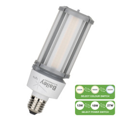 Żarówka diodowa LED, 12 - 27 W, E27, 3000 - 5000K, Bailey Electric & Electronics bv, LED Corn