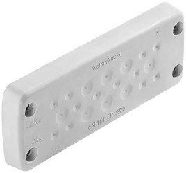 Weidmüller 2779360000 Płytka z przepustami CABTITE EP 24/20 GY, (D x S x W) 20.2 x 149.6 x 58 mm, termoplast, 10 szt.