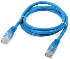Patchcord FTP niebieski; kat. 5e, długość 5m