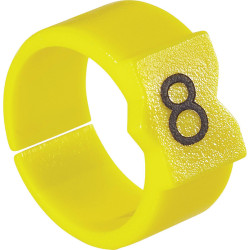 TE Connectivity 1768045-6 STD12Y-7 Cable Marker 4.5-6mm Imprint 7