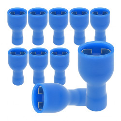 Konektor Izolowany Zaciskany Żeńska FDFD 2-250 10szt Szybkozłączka