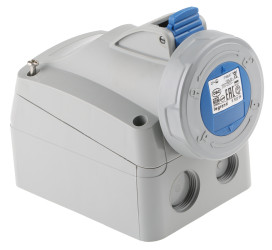 Złącze przemysłowe - zasilające 16A Gniazdo 230 V 2P + E Żeński Legrand Niebieski Montaż ścienny, IP67