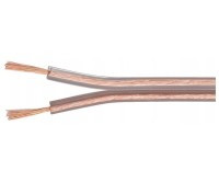 TLgYp2x1.0CU Przewód dwużyłowy głośnikowy 2x1.0mm2 (CU) - cena za mb