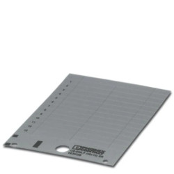 Szyldy opisowe nieopisane srebrne 27x18mm tworzywo sztuczne US-EMLP (27X18) SR 0828896 /10szt./