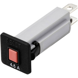 TRU COMPONENTS TC-13401604 Circuit breaker thermal 125V AC/DC 4.5A 1pc