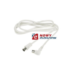 Kabel TV-VIDEO 5m biały