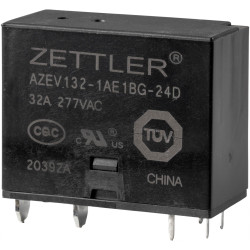 Zettler Electronics AZEV132-1AE1BG-24D Power Relay 24V DC 32A 1 Poll 1pc