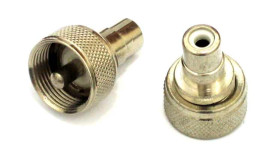 Redukcja wtyk UHF - gniazdo RCA