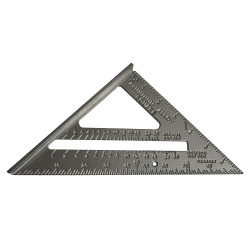 Faithfull FAICSQUICK Quick &amp; Easy Aluminium Roofing Square 180mm (7in)