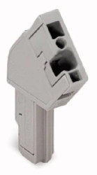 Gniazdo X-COM 1-przewodowe 3-biegunowe szare 769-103/022-000 /50szt./