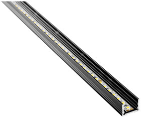 Barthelme 62399201_9005 BARdolino Profil LED aluminium (D x S x W) 1000 x 18.4 x 13 mm 1 m