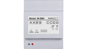 Moduł Specjalny Umożliwiający Obsługę Do 4 Stacji Bramowych Vidos Duo M-Sm4