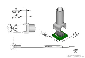 Grot C245220 do rączki JBC T245