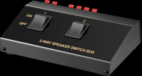60928 Loudspeaker switch box 2-fold
