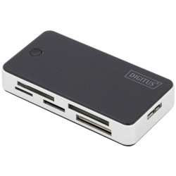 Digitus DA-70330-1 External memory card reader USB type A Black/white USB 3.0