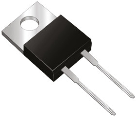 Dioda TO-220AC 12A Otwór przezierny 1200V Połączenie silikonowe Pojedyncza przełączająca STTH1212D