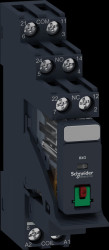 RXG21P7PV Interface relay Zelio, 2 CO, 230 V AC, 5 A.