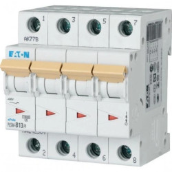Wyłącznik nadprądowy 4P D 13A 10kA AC PLSM-D13/4-MW 242633