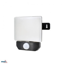 Naświetlacz LED LFX 10W 4000K 900lm IP65 czarny CZ. PIR C65-LFX-010BL-4K-PIR