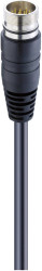 Lumberg Automation 62140 Złącze konfekcjonowane czujnika/aktuatora RSUF 19-242/5 M, piny: 19, 5.00 m, 1 szt.