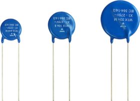 W1X Series EMI Suppression Capacitor, Ceramic Disc, Class X1, 275 VAC