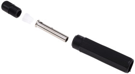 Gniazdo bananowe Żeński Połączenie lutowane typ Gniazdo bananowe Czarny 20A RS PRO rozmiar 4 mm