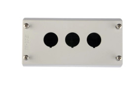 Obudowa kasety 3-otworowa 22mm szara IP67 M22-I3 216538