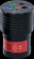 Z611R Three-phase adapter A3-63 for installation tester, 63 A