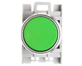 Przycisk sterowniczy 22mm zielony kryty 1Z 1R SP22-KZ-11.