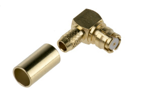 Złącze koncentryczne Montaż na kablu Żeński 50Ω typ złącza Złącze SMP 3GHz Złącze zagniatane (zewnętrzne), lutowane