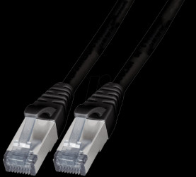 K5538SW.2 Cat.6a industrial cable patch cable 2.0 m, black