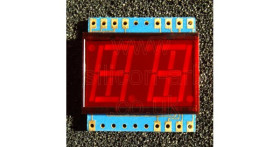 NSN581 7-segment LED display - National