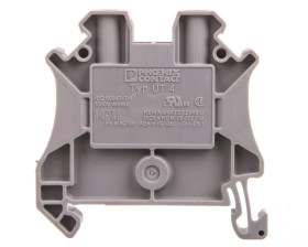 Złączka uniwersalna przelotowa 0,14-6mm2 szara UT 4 3044102