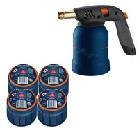 UM135.15D Palnik gazowy pistoletowy 650°C - (w zestawie 4 kartusze C200)