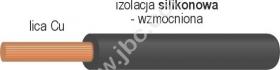 9026-0.40 SW Przewód silikonowy 0,40mm2, 104x0,07, izolacja wzmocniona, czarny, ELECTRO-PJP, 9026040SW