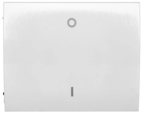 SISTENA LIFE Klawisz łącznika /0-I/ arctic 777015