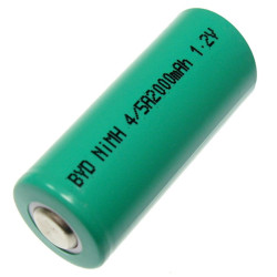 Akumulator do pakietu BYD4/5A BB bez blaszkek)1,2V 2000mAh 17x42mm
