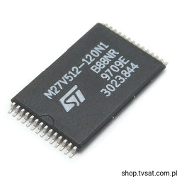 M27V512-120N1 512KBit OTP EPROM SMD-TSOP28 STM